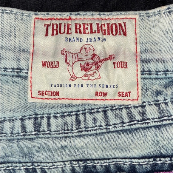 True Religion Light Blue Denim Jeans - Picture 1 of 4